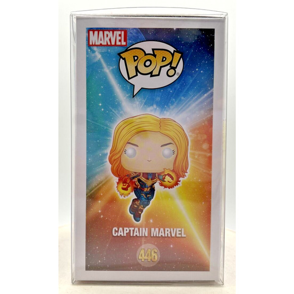 Funko Pop! Marvel Captain Marvel in Protective Case #446 F24 - Picture 4 of 6